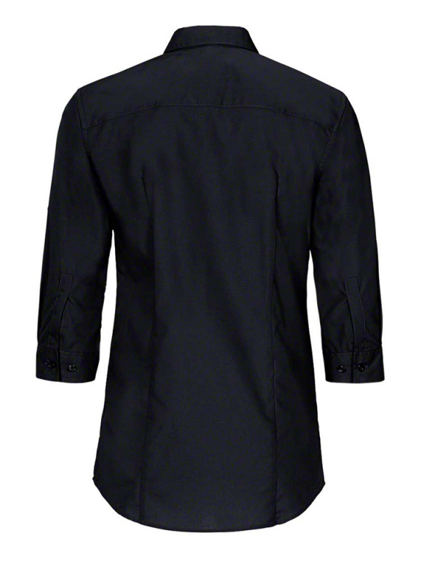 Performance Bluse 3/4-Arm Schwarz